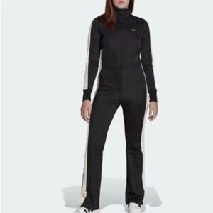 Tommy Hilfiger Track Suit Women’s Size S/P Black White Trim